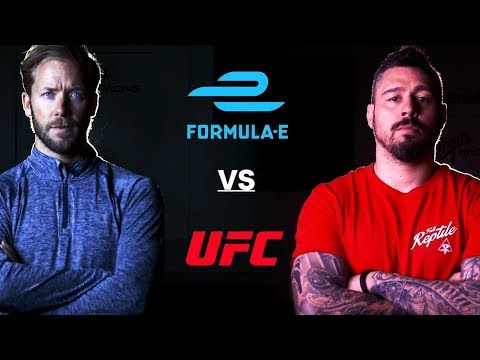 Racing Driver Sam Bird Trains with Dan Hardy