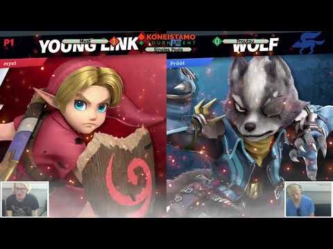 Koneistamo 20 - Ultimate Singles - Pools - Myst(Young Link) vs Proutou(Wolf)