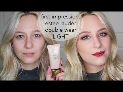 ESTÉE LAUDER DOUBLE WEAR *LIGHT* FIRST IMPRESSIONS