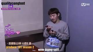 Download lagu [ ENG SUB ] Wanna One Go Zero Base Ep 3 ㅡ Jisung's Call with His Sister mp3