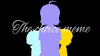The choice meme【Nightmare.exe and Memory.exe】