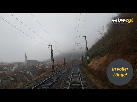 Führerstandsmitfahrt von Friedrichshafen nach Stuttgart
