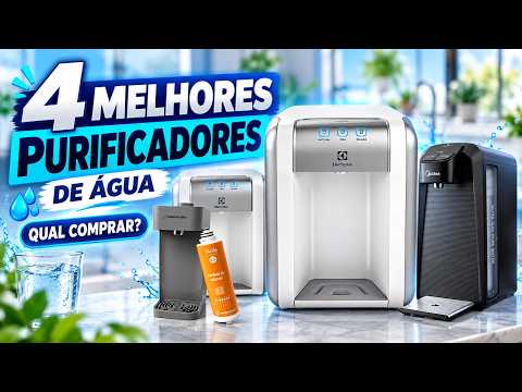 4 Melhores Purificadores de Água em 2026 | Do Barato ao Água Gelada