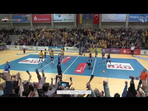 3:1 Schweriner SC (GER) vs. Bursa BBSK (TUR) - 25.3.2015