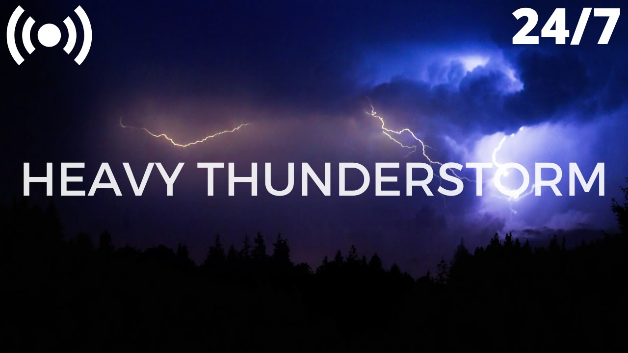 Heavy Thunderstorm Sounds for Sleeping