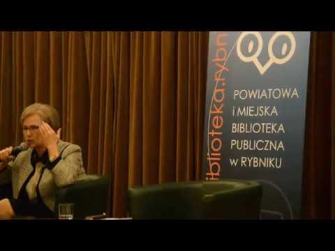 Danuta Wałęsa w bibliotece