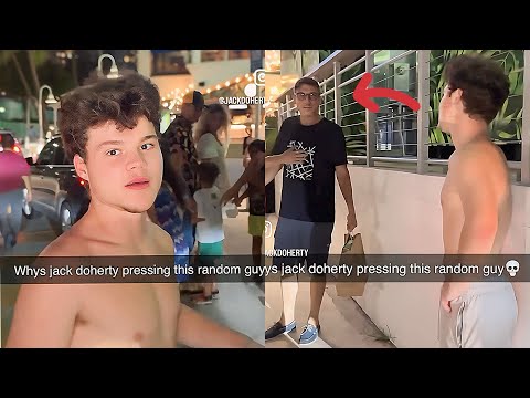 Beta Male Jack Doherty Tries & FAILS To Intimidate Man With Kids