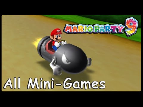 Mario Party 9 All Minigames