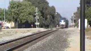 preview picture of video 'Coast-Starlight at Morgan Hill'