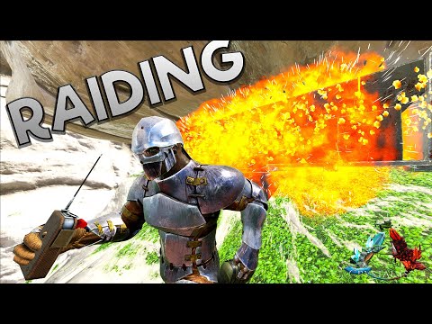 The RAID That CHANGED EVERYTHING - CRYSTAL ISLES - ARK MTS PVP