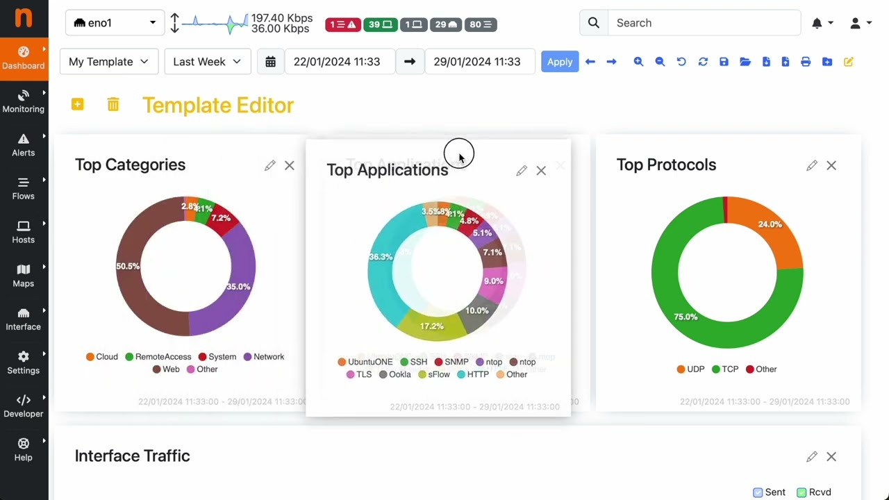 How To Create Custom Reports in ntopng