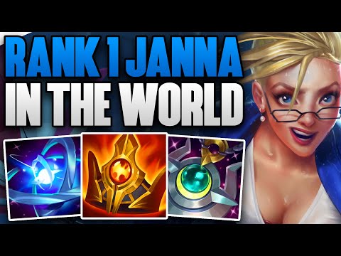 BEST JANNA IN THE WORLD FULL SUPPORT GAMEPLAY! | CHALLENGER JANNA GAMEPLAY | Patch 14.24 S14