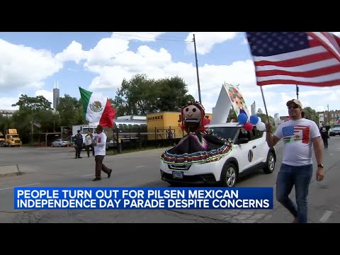 Pilsen Mexican Independence Day Parade held despite ICE raid concerns in Chicago