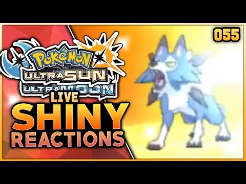 LIVE SHINY LYCANROC REACTION! Pokemon Ultra Sun & Ultra Moon Shiny Pokemon Reaction!