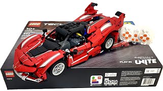 How to Build and Motorize LEGO Technic 42212 Ferrari FXX K Full RC MOD (4K)