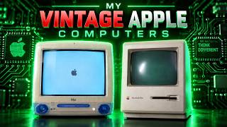 My Vintage Apple Computers - iMac and Macintosh Plus