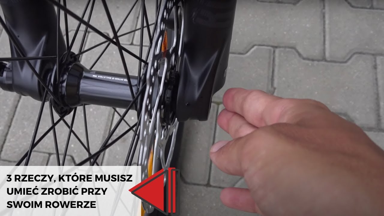 3 rzeczy, które musisz umieć zrobić sam przy rowerze