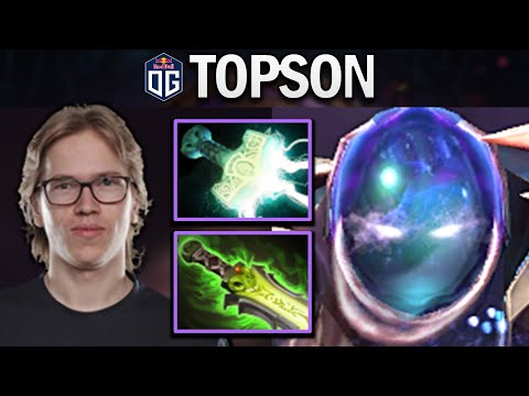 OG.TOPSON ARC WARDEN WITH 16 KILLS - DOTA 2 7.27 GAMEPLAY