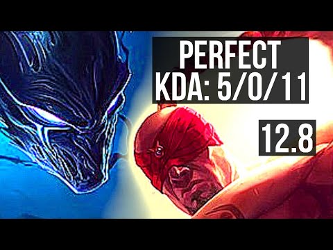 NOCTURNE vs LEE (JNG) | 5/0/11, Rank 12 | EUW Challenger | 12.8