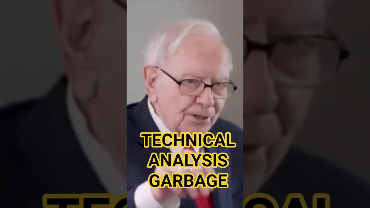 Warren Buffet: Technical analysis is Garbage!! 🔥🔥🔥