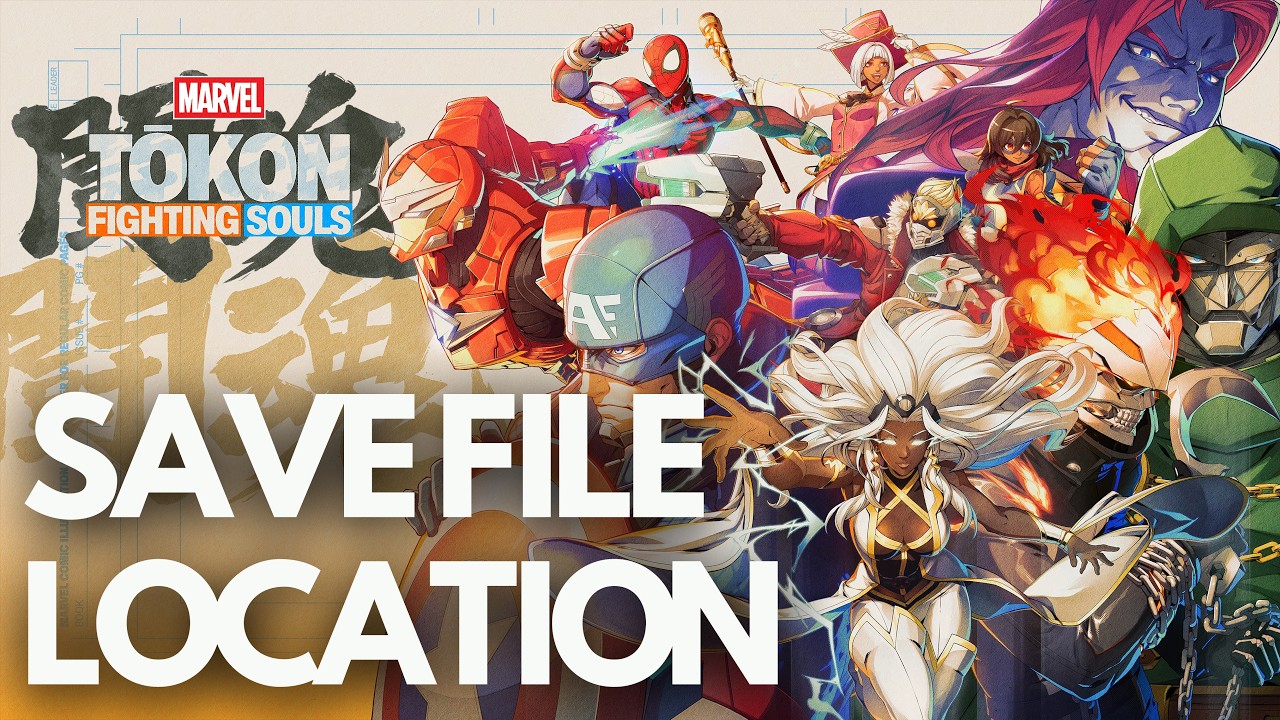 MARVEL Tōkon Fighting Souls: Where Is The Save Game Files/Config File Located On PC