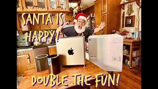 Dreamy Dual Apple Mac Pro Unboxing in Late 2024 - 2013 & 2019 Models - Double The Fun Macintosh
