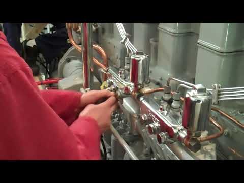 2x 245 Hp Gardner engines startup