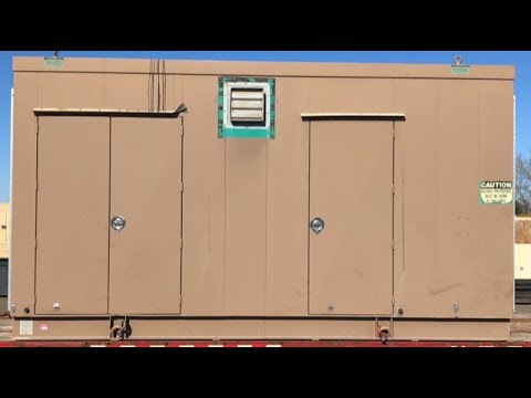 Cummins DFED 500 kW diesel generator, KTA19-G4 enigne, 341 Hrs, Yr 2001 - CSDG # 2355