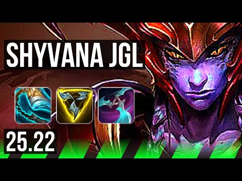 SHYVANA vs OLAF (JGL) | 13/3/6, Dominating | EUW Master | 25.22