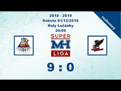 MH Superliga (2018-2019) Rockets vs. Black Hawks 9:0 - rozhovory