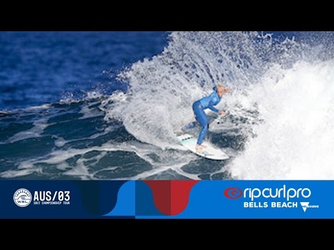 Gilmore vs. Weston-Webb vs. Peterson - Round Three, Heat 3 - Rip Curl Pro Bells Beach 2017 (W)