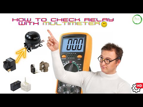 Learn How To Check Relay with Multimeter could be why refrigerator not cooling?