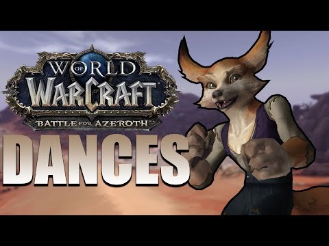 Vulpera & Mechagnome Dances (Preview/Origins) - Patch 8.3 | Battle for Azeroth