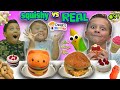 Chase S Corner SQUISHY FOOD Vs REAL FOOD Challenge 57 DOH MUCH FUN