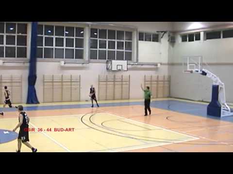 OZKosz Częstochowa Liga Okręgowa 2011/2012 OSiR Kłobuck - BUD-ART Częstochowa  3 kwarta