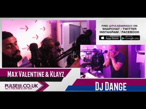 Max Valentine & Klayz Showcase Pulse88radio with Dj Dange