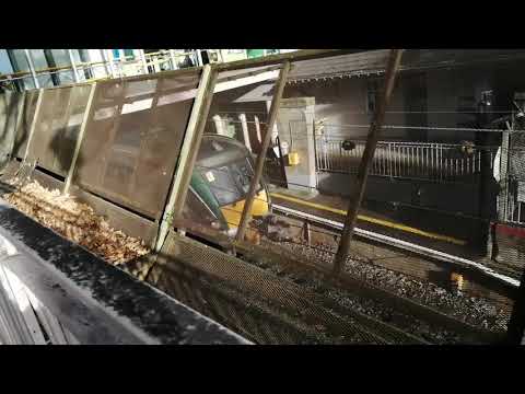 Irish Rail ICR22000 Intercity towards Bray From Drogheda departing Dún Laoghaire at 9 27am
