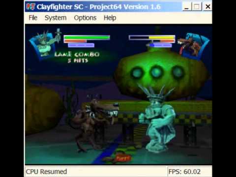 Clay Fighter : Sculptor's Cut Nintendo 64
