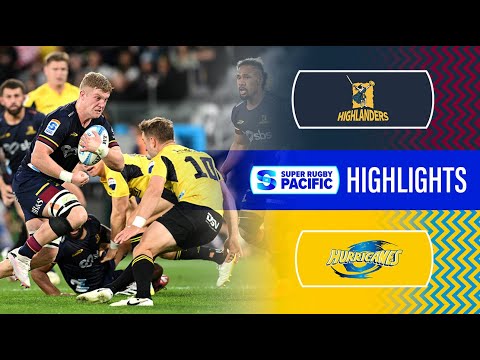 Super Rugby Pacific 2024 | Highlanders v Hurricanes | Round 6 Highlights