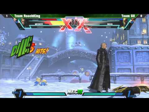 Team RoachKing vs Team GU - NEC13 UMVC3 Teams