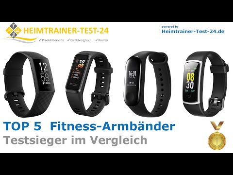 Die besten Fitnessarmbänder &  Fitness-Tracker 2024 (TOP 5) 🥇 Testsieger Vergleich (gut & günstig)
