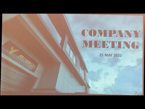 ROBSON SPORTSCRAFT INC. COMPANY MEETING 2022