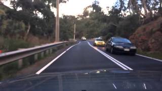 preview picture of video 'Driving in a Jaguar XJ40 3.6 - Adelaide Hills'