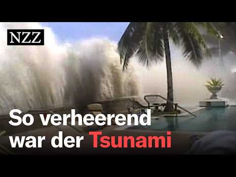 Der Tsunami von 2004: Satellitenbilder von damals zeigen das Ausmass der Zerstörung