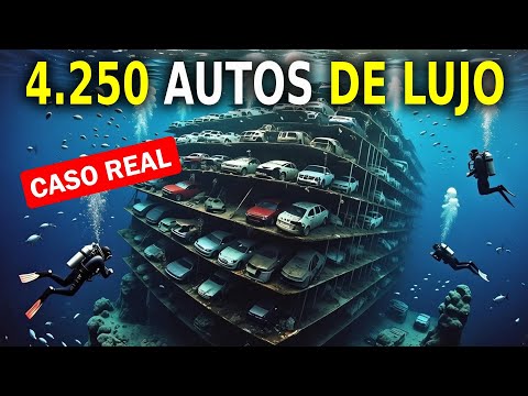 SE HUNDIÓ con 4.254 AUTOS de LUJO dentro | CASO REAL