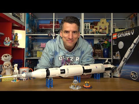 Eines der besten LEGO®-Sets überhaupt! Ideas 21309 NASA Apollo Saturn V