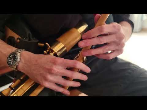 Xavier Boderiou - Breton Boxwood Uilleann Pipe Set - Garrett Barry's Jig
