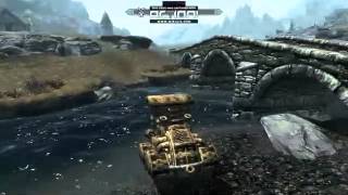 мод на древмерские машины в Skyrim !!!!