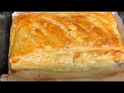 Easy breakfast using Puff Pastry