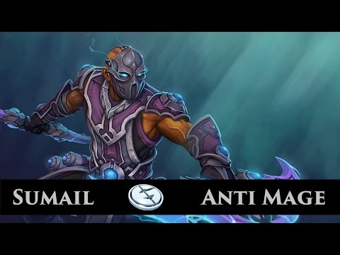 Dota 2 Sumail Anti Mage Player Perspective Ranked Match Full Game